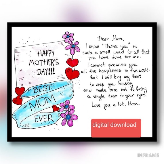 Best Mother Ever | Greeting Card Best Mother Ever | Greeting Card
