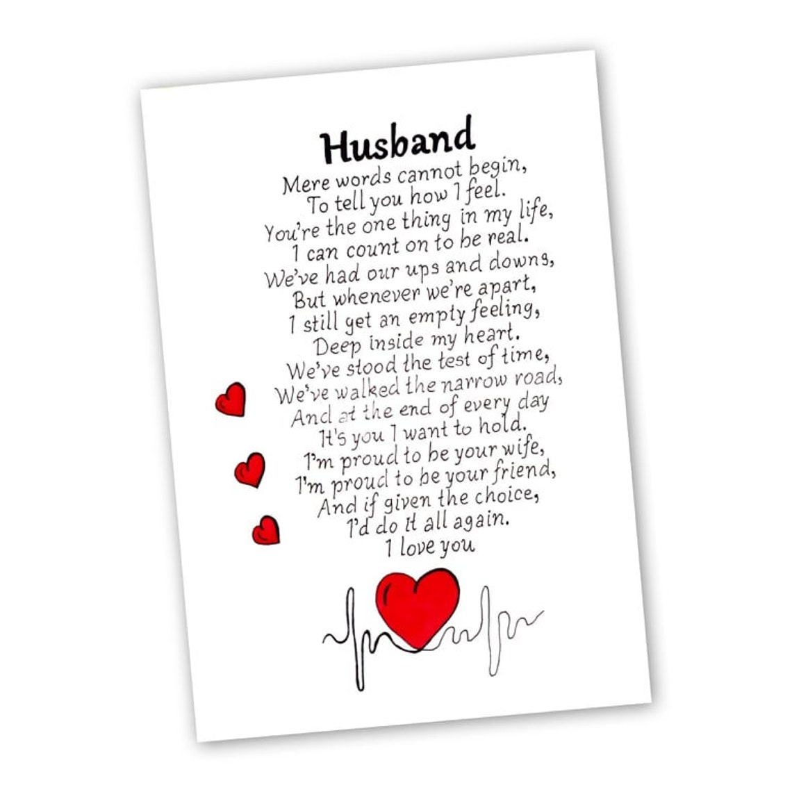 Birthday Husband Card Print I Love You Card for Him Birthday Etsy Birthday Husband Card Print I Love You Card for Him Birthday Etsy