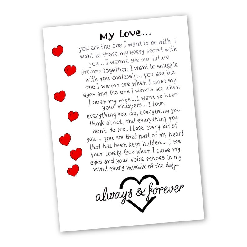 Printable Husband Valentines Day Card Husband Birthday Printable Love Card To My Husband Gift
