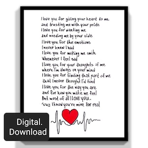 Ehemann Geburtstag Geschenkkarte zum Ausdrucken. An meinen Mann Nachricht Karte. Jahrestag Ehemann Karte Digitaler Download. Romantische Karte für Ihn.
