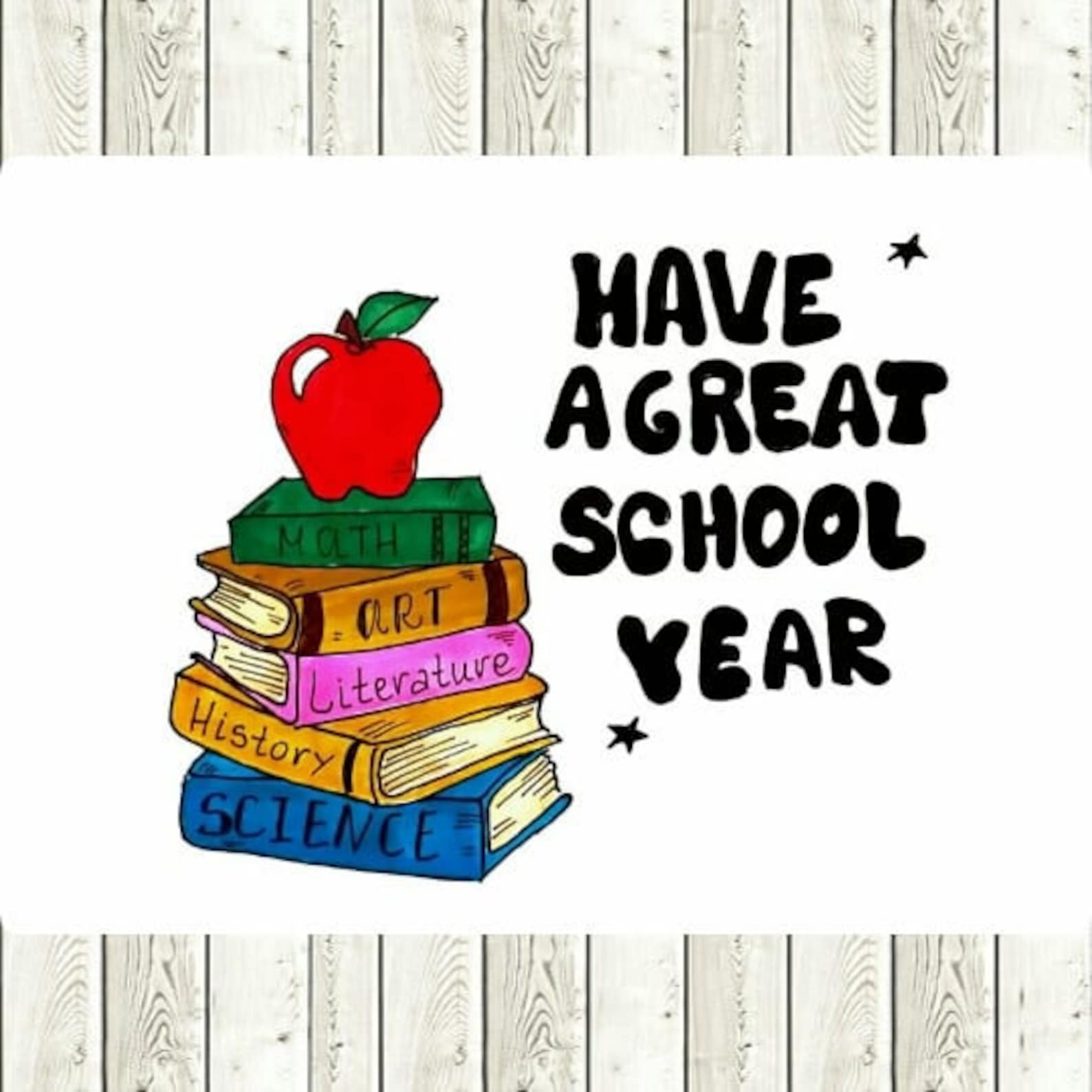 Have a great school year printable card back to school card etsy