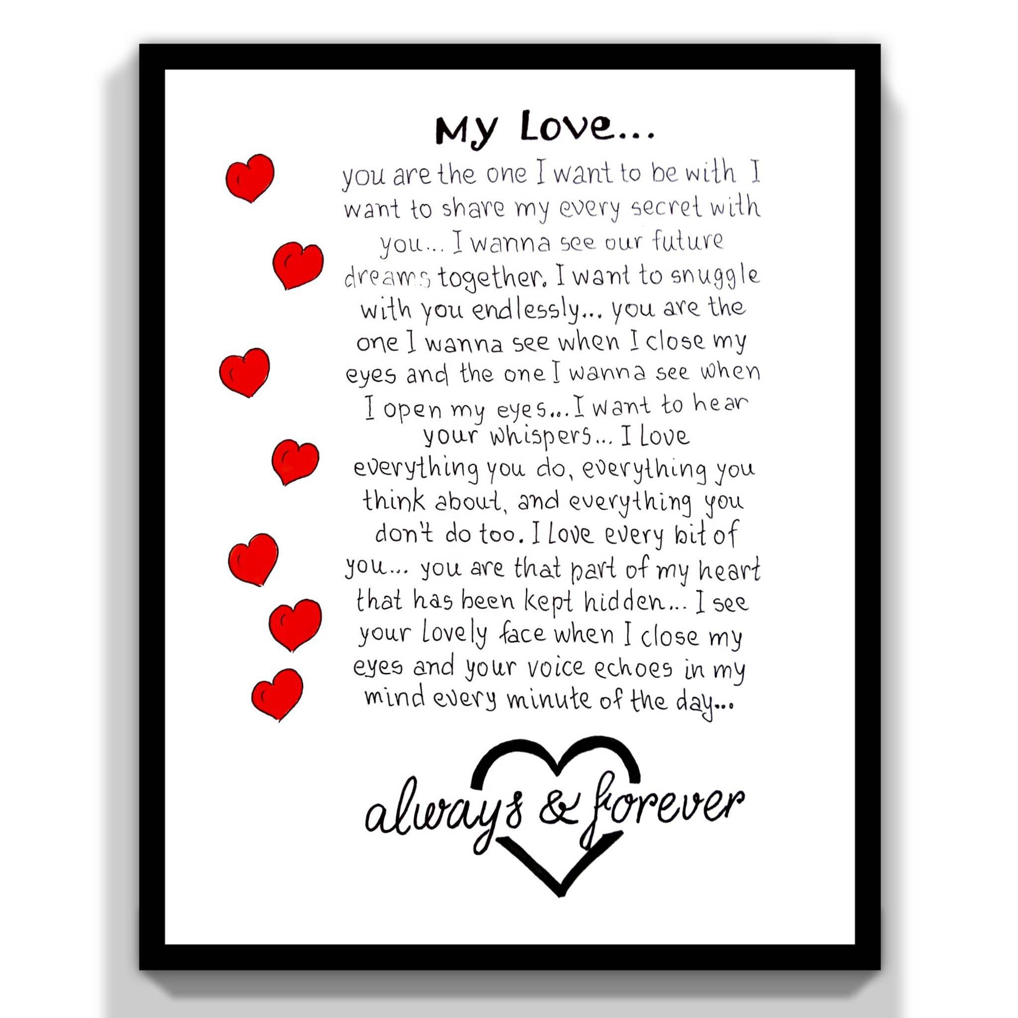 Printable Husband Valentines Day Card Husband Birthday Printable Love Card To My Husband Gift