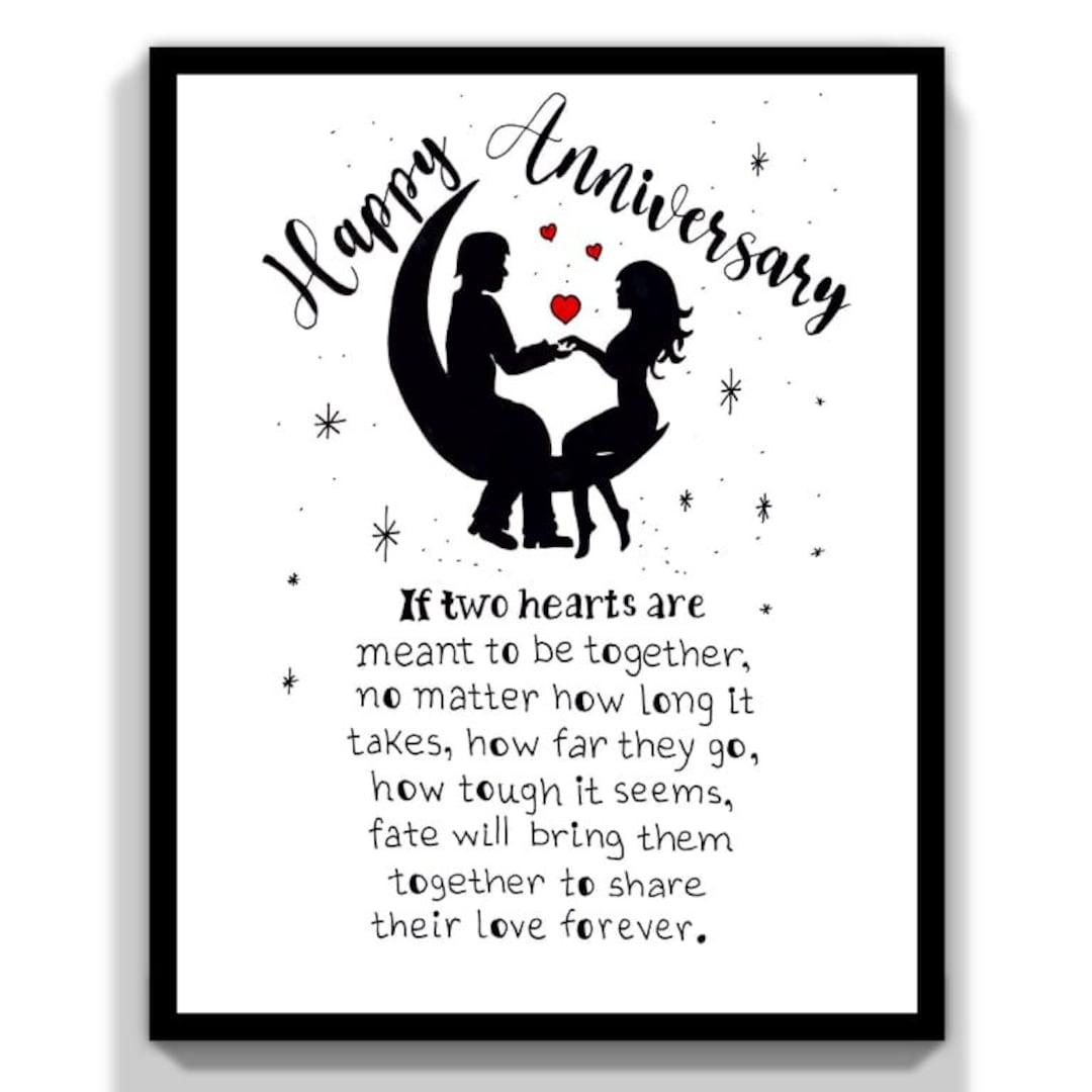 Buy Husband Anniversary Printable Card. Happy Anniversary Card ...