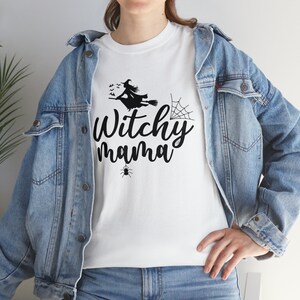 Witchy Mama Halloween t-shirt for Moms, Halloween Shirt for Mamas/moms, Happy Halloween shirt