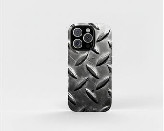 Metallic Design iPhone Case, Industrial Design, Perfect Gift for Men, Father's Day, iPhone 16 15 14 13 Pro Max Mini Samsung Galaxy