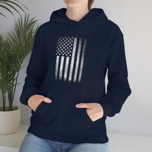 American Flag Hoodie, 4th of July Hoodie, Flag Hoodie, USA Flag Hoodie, Patriotic Hoodie, Vintage Hoodie, Distressed Flag Hoodie
