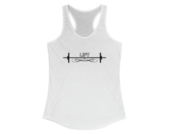 Women's Tank Top, Crossfit top, Barbell Tank Top, Kettle Bell Tank, HIIT Outfit, WOD Tank Top, Women's Activewear, Exercise Top, Running Top