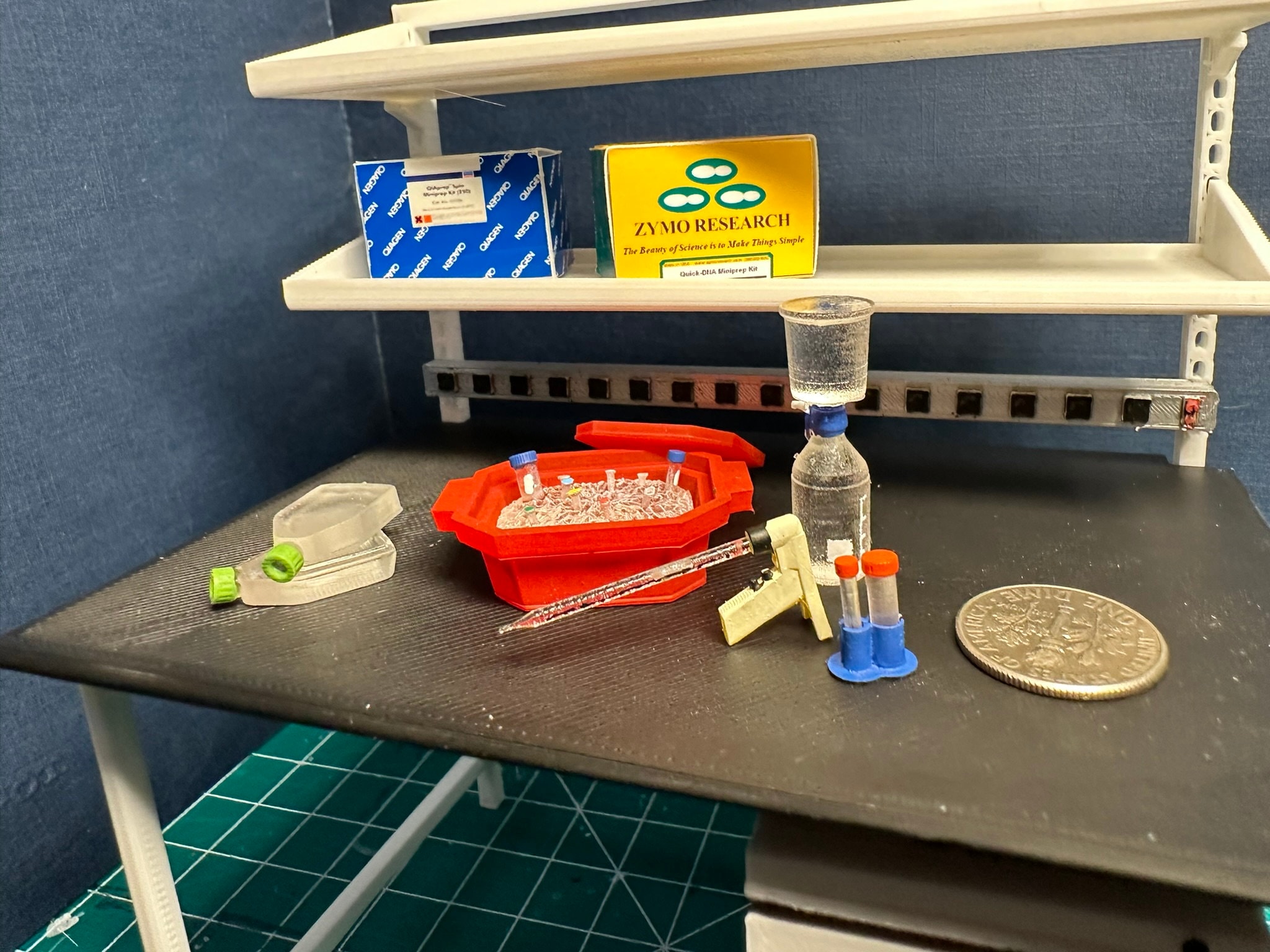 1/12 Scale, yet Another Set of Miniature Biology Lab Supplies for ...