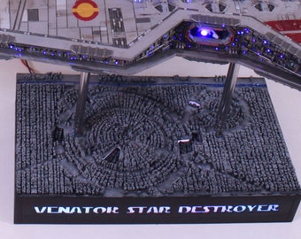 Venator Star Destroyer Stand STL files