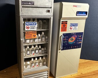 1/12 Lab Fridge and Freezer for Diorama (files only)