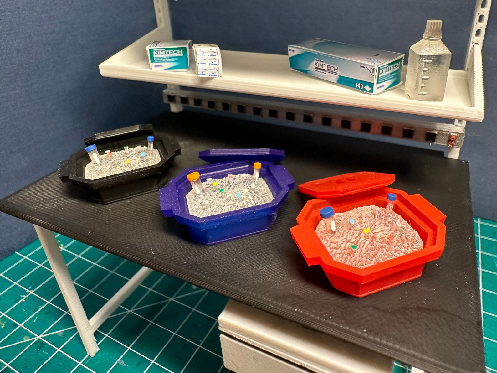 1/12 Scale, yet Another Set of Miniature Biology Lab Supplies for ...