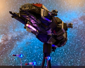 1/144 The Expanse Rocinante 3D Printing Files (STL) - with PDCs, railgun, landing gears