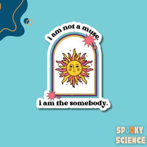 Daisy Jones & The Six // I Am The Somebody // Billy Dunne // Retro // Groovy sticker // Amazon Prime