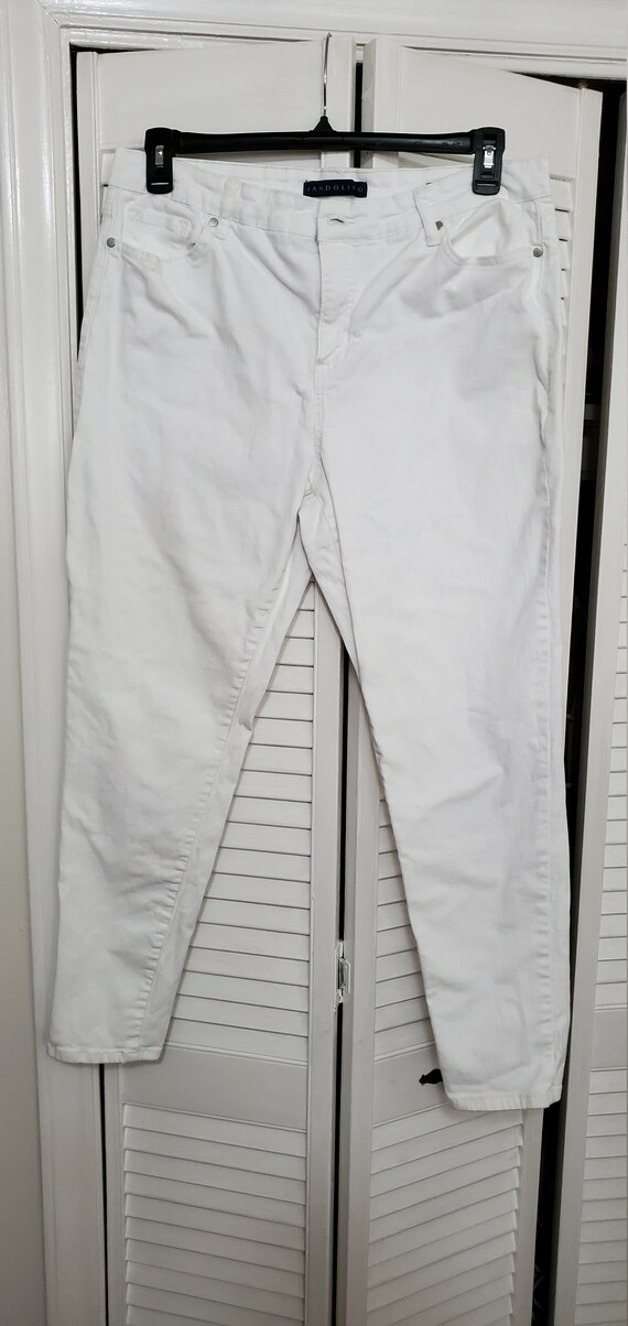 White Skinny Jeans by Bandolino