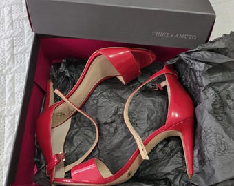 Vince Camuto Red Heel Shoes Size 9M