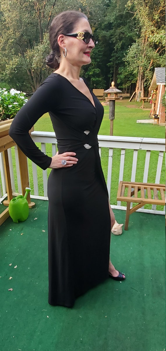 Black Formal Dress - image 4