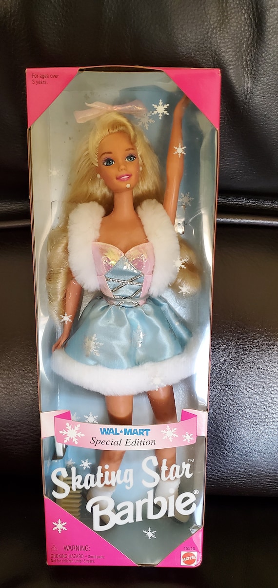 Vintage 1995 Skating Star Barbie Still in Box Etsy
