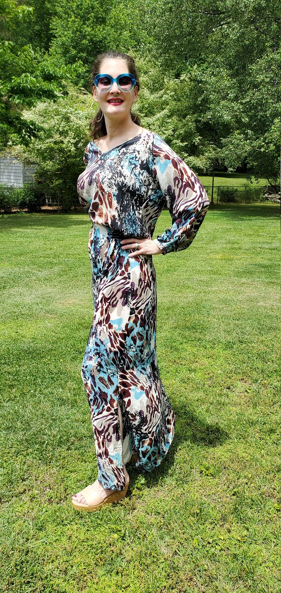 Multicolored Maxi Dress