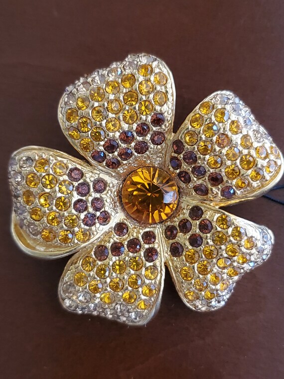 Rare Vintage Kenneth Jay Lane Brooch and Box Etsy Australia