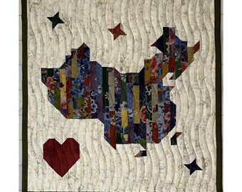 China Quilt Pattern - 4 sizes!