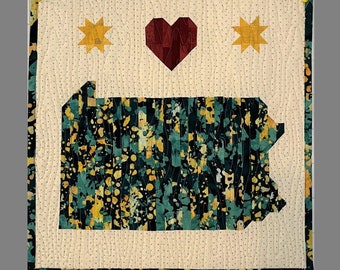 Pennsylvania Quilt Pattern - in 4 Sizes!