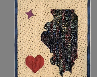 Illinois Quilt Pattern - 4 Sizes