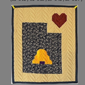 Utah Quilt Pattern - 4 Sizes!