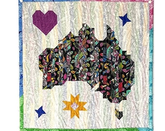 Australia Quilt Pattern - 4 Sizes!