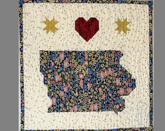 Iowa Quilt Pattern - 4 Sizes!