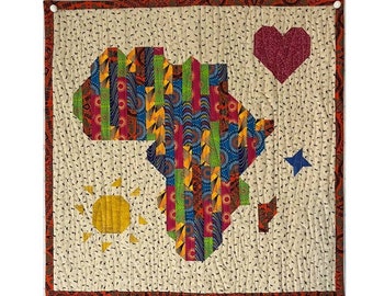 Africa Quilt Pattern - 4 Sizes!