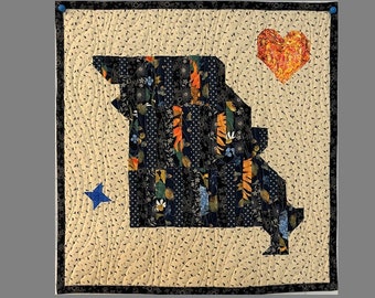 Missouri Quilt Pattern - 4 Sizes!