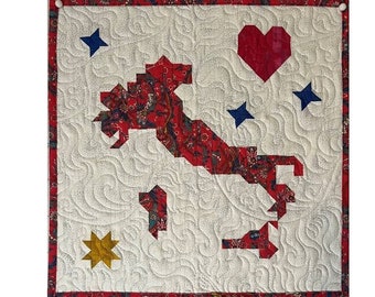 Italy Quilt Pattern - 4 Sizes!