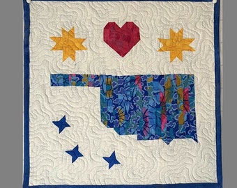 Oklahoma Quilt Pattern - 4 Sizes!