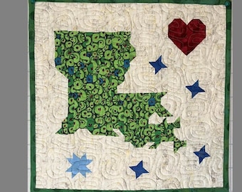 Louisiana Quilt Pattern - 4 Sizes!