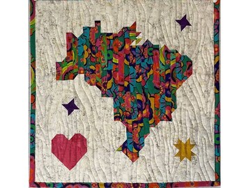 Brazil Quilt Pattern - 4 Sizes!