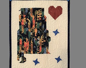 Alabama Quilt Pattern - 4 Sizes!