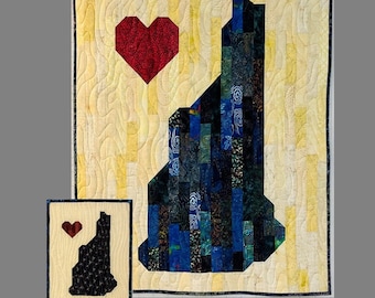 New Hampshire Quilt Pattern - 4 Sizes!