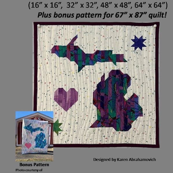 Michigan Quilt Pattern