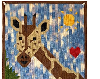 Georgie Giraffe Quilt Pattern - 2 sizes!