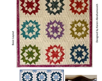 Carpenter Star Quilt Pattern Reimagined