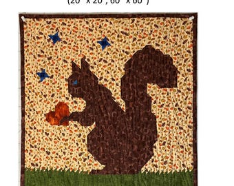 Sassy Squirrel Quilt Pattern