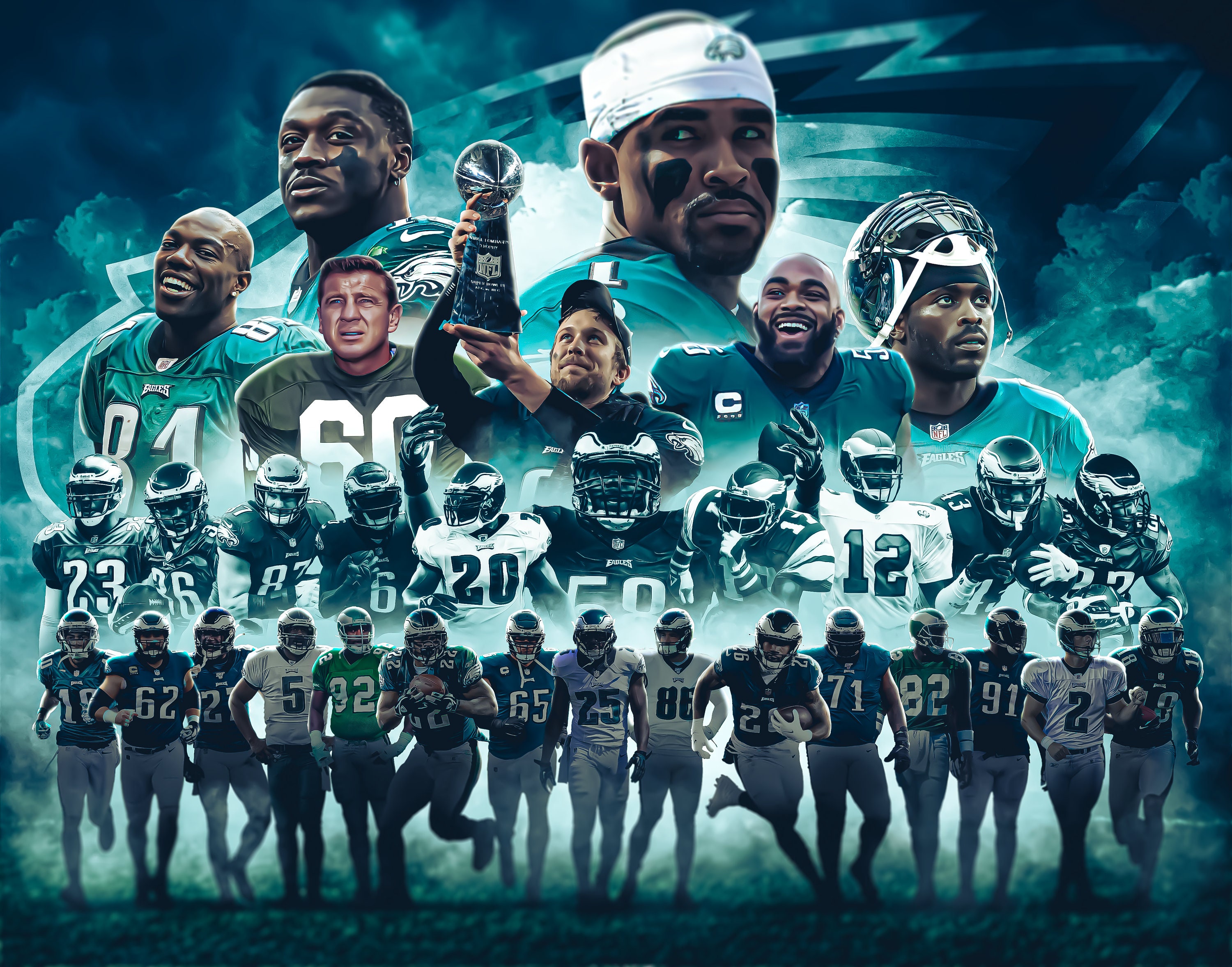 philadelphia eagles posters