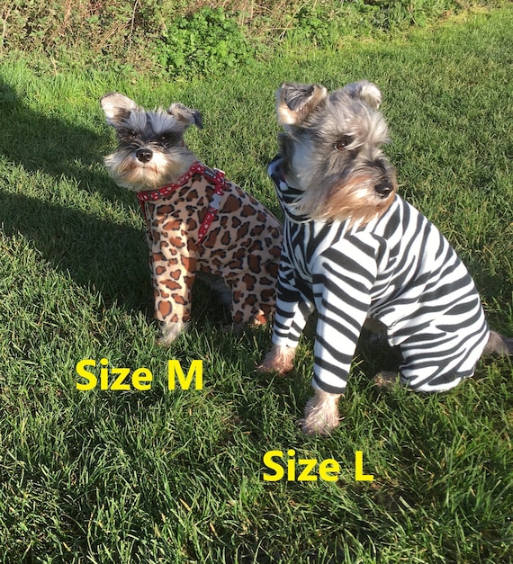 Dog Zebra Onesie Pyjamas for Small Dogs Etsy