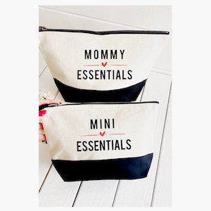Mama | Mini | Mommy | Baby | Wickeltasche | Windeltasche | Kosmetiktasche | Kulturbeutel | Babyshower | Kosmetiktasche | Geburt Geschenkidee