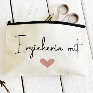 Kosmetiktasche als Abschiedsgeschenk für Erzieherin, Lehrerin, Tagesmutter
