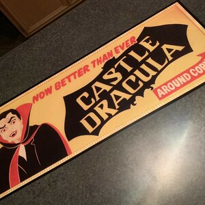 Art Print Castle Dracula Billboard Wildwood New Jersey NJ Shore Boardwalk