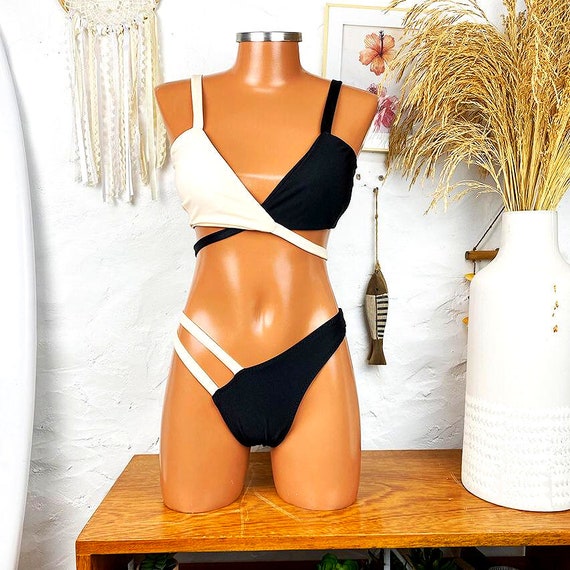 Cross Body Brazilian Bikini 2 Colored and Cut out Paixao No. 451