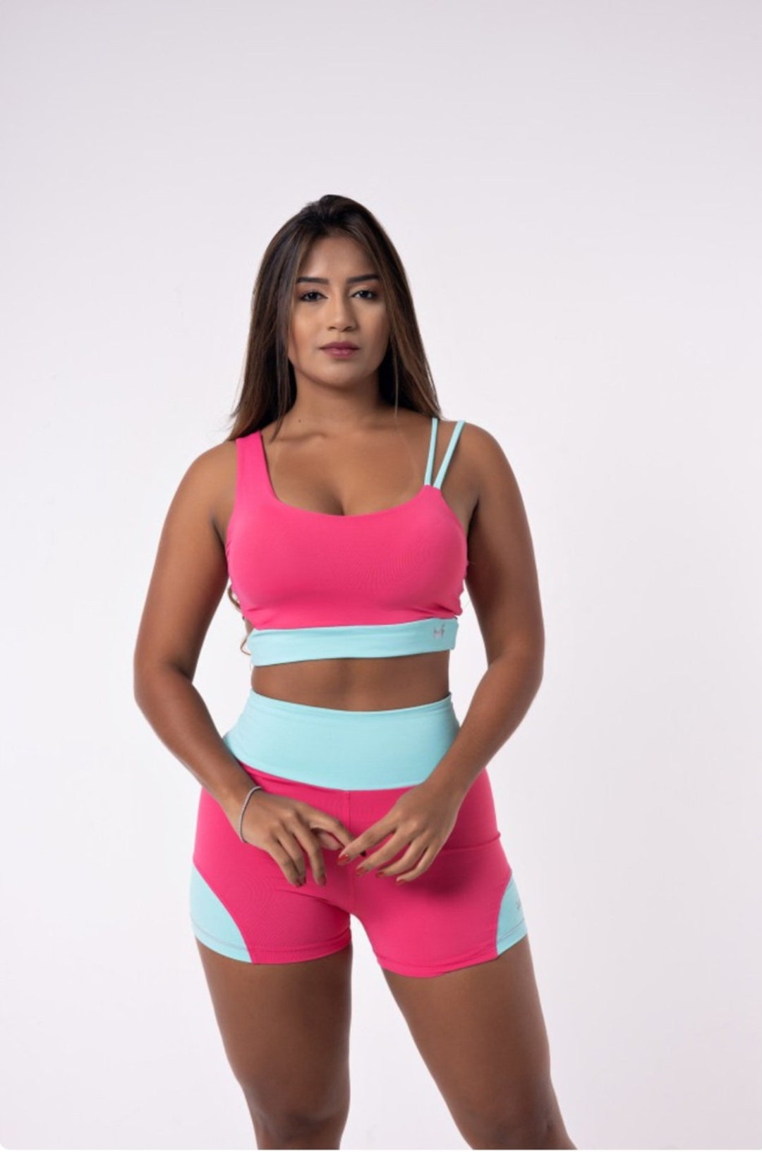 Sports Bra Sportswear Spaghetti Strap Printed Yoga Bra Top