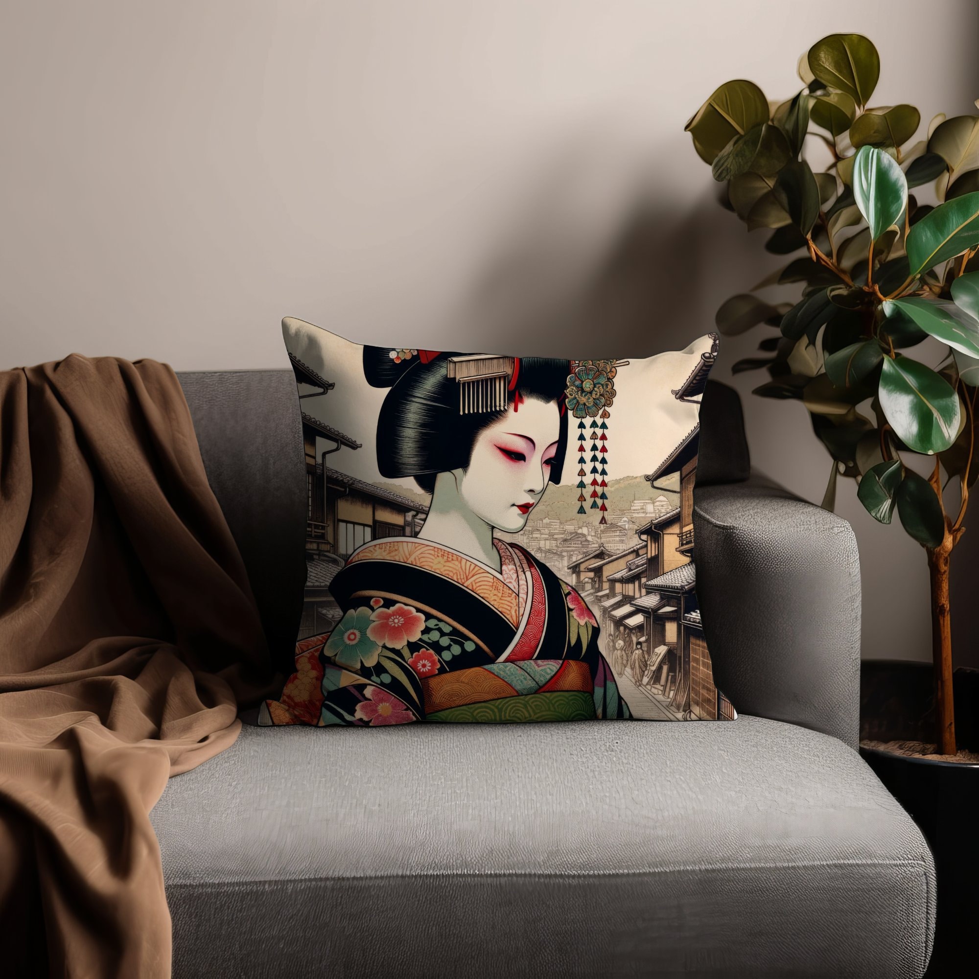 japanese-ukiyo-e-pillow-vintage-art-throw-pillow-asian-decorative