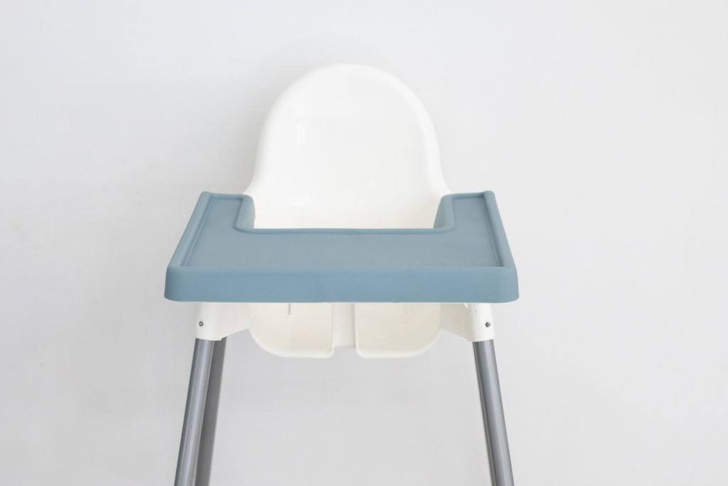 Tapis De Chaise Haute En Silicone Pour Bébé Et Enfant-Set De Table Antidérapant Pour Chaise